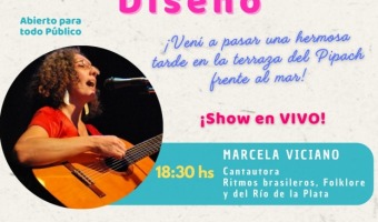 TARDECITAS EN EL PIPACH: MARCELA VICIANO EN VIVO Y FERIA DE DISEADORES